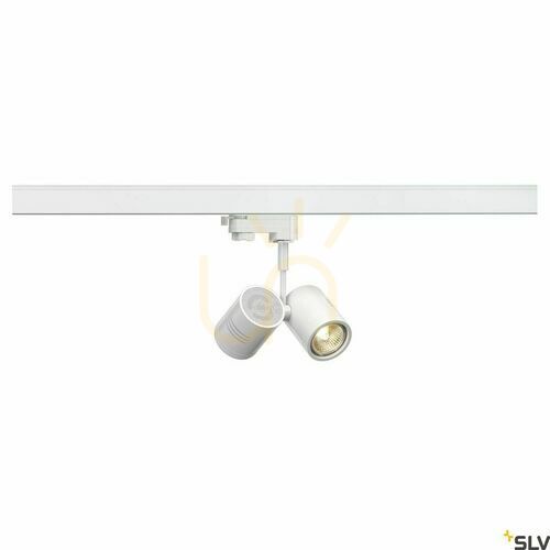 Verifica Spot pe șină trifazat SLV BIMA II alb GU10 2x50W aluminiu 152231