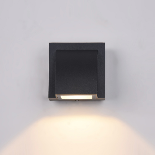 Verifica Lampă de perete exterior Italux Edgar LED negru IP54 3W 3000K PL-436B
