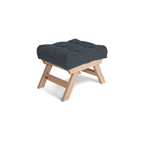 Verifica Pouf WoodMan Allegro lemn fag grafit 62x40x40 cm SKU 491