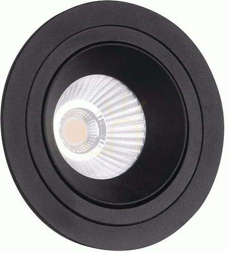 Verifica Spot încastrat Max Light Hiden H0110 negru LED 10W 3000K Ø9,5 cm