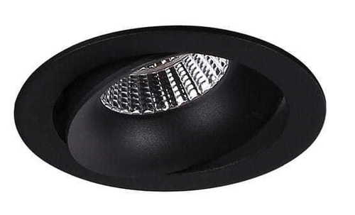 Verifica Spot LED încastrat Max Light Arya Tilted H0099 negru 8W 3000K Ø10,4 cm