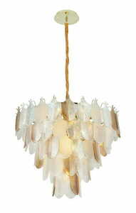 Lustra suspendata Max Light Arwena P0418 aurie 15xE14 80 cm small 1