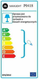Lustra suspendata Max Light Arwena P0418 aurie 15xE14 80 cm small 3