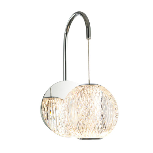 Verifica Lampă de perete Italux Rosario LED crom acrilic transparent WL-12220121-1A-CR