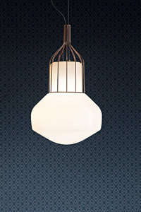 Lampa suspendata Fabbian Aérostat 43cm - cupru lucios - F27A13 41 small 2