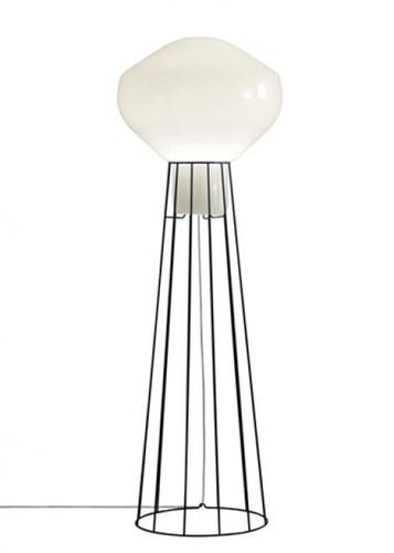 Verifica Lampă de podea Fabbian Aérostat - crom negru - F27C03 24