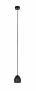 Pendul Max Light Comet Round P0433 negru LED 5 W 3000 K, 7 cm small 0