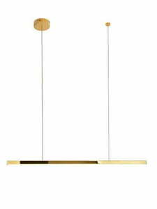 Lustră suspendată LED Max Light Trio P0425D aurie 100 cm 12W 0 Lustră suspendată LED Max Light Trio P0425D aurie 100 cm 12W small 0