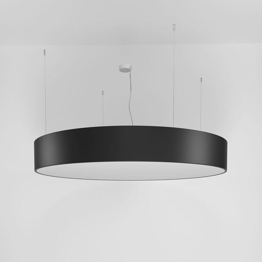 Pandantiv ABA PREMIUM 900, LED PHILIPS LV 121,5W / 14850lm / 3000K / TD / CAS, 230V, negru (mat) RAL 9017