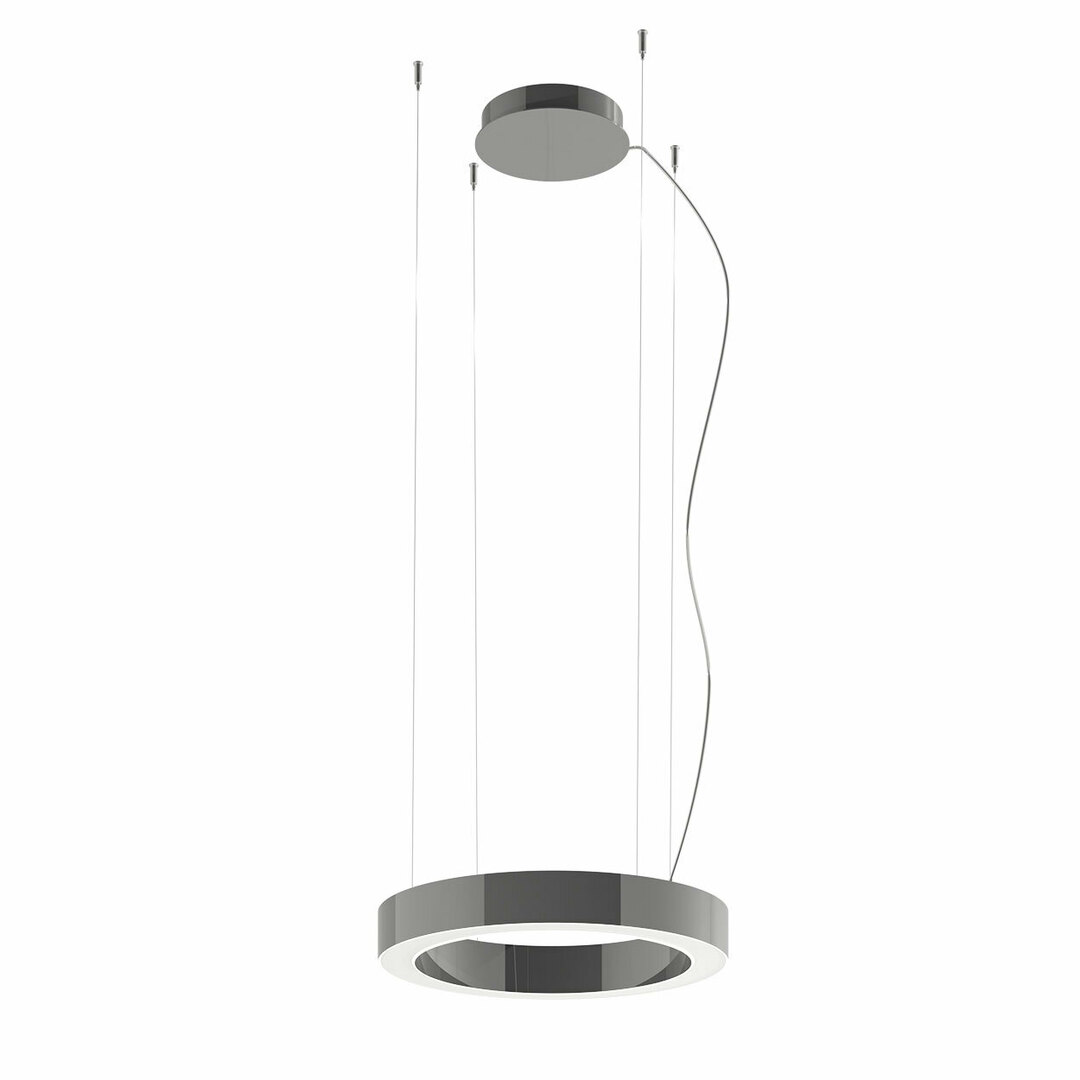 ALFREDO 600 / U LED suspendat PHILIPS LV 42,4W / 6613lm / 4000K / TD, 230V, gri grafit (lucios) RAL 7024