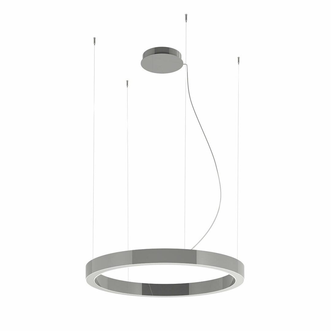 ALFREDO 700 / U LED suspendat PHILIPS LV 49,1W / 7255lm / 3000K, 230V, gri grafit (lucios) RAL 7024