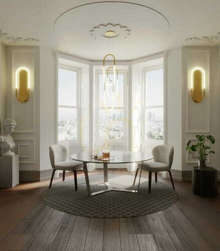 Verifica Lampă de perete Max Light Olivia W0290D aurie LED 15W 3000K 83 cm