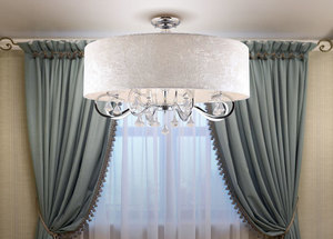 Plafond Max Light Amsterdam C0059 crom ecru 8x40W 80 cm 1 Plafond Max Light Amsterdam C0059 crom ecru 8x40W 80 cm small 1