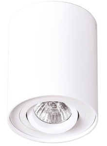 Plafon cilindric Max Light Basic Round I alb metal GU10 C0067 0 Plafon cilindric Max Light Basic Round I alb metal GU10 C0067 small 0