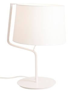 Lampă de masă Max Light Chicago T0028, alb, E27, 46 cm small 0