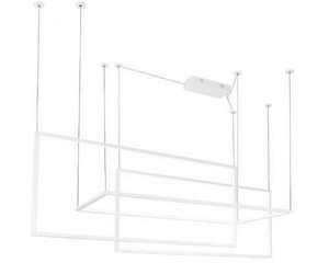 Lustră suspendată LED Max Light Geometric alb 145 cm P0272 small 0