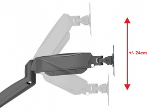 Suport de birou pentru două monitoare - arc cu gaz - 13-32" 4 Suport de birou pentru două monitoare - arc cu gaz - 13-32" small 4