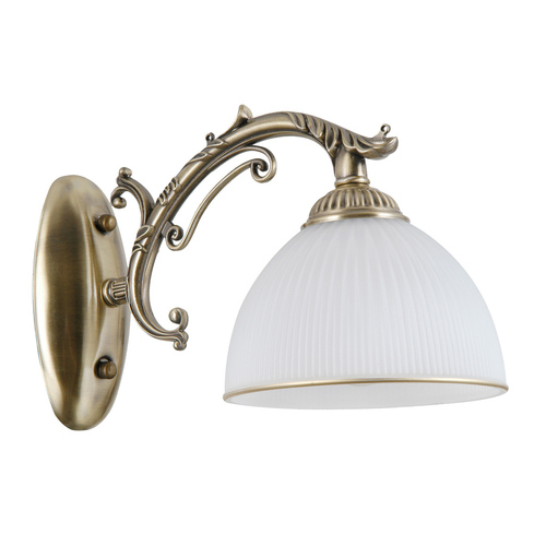 Verifica Aplică perete Italux Feneza maro alb E27 WL-5122-1
