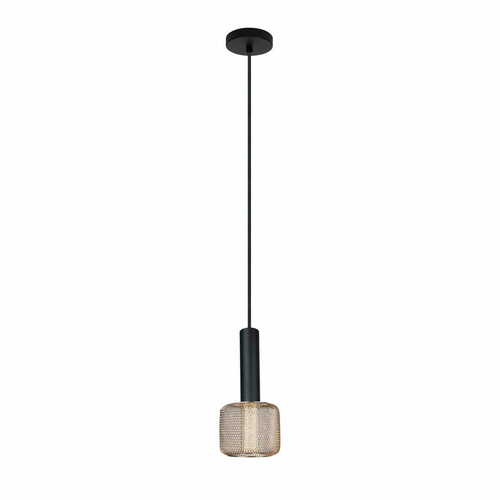 Verifica Pendul Max Light Mesh P0438 auriu-negru LED 5W 3000K 9 cm
