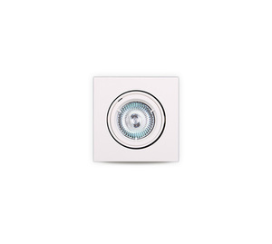 Spot încastrat Max Light Fine H0039 alb metal GU5.3 50W 9,5x9,5 cm small 0