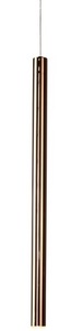 Lampa suspendată Max Light Organic P0171 cupru LED 1W tub metal acrilic 190 cm small 0