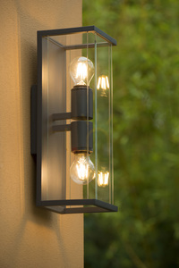 Lampă de perete exterior Lucide CLAIRE antracit 2xE27 IP54 27883/02/30 small 6