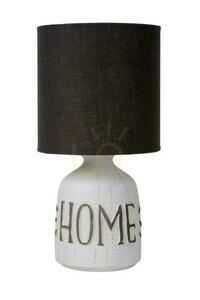 Lampă de masă Lucide COSBY alb ceramică bumbac 47503/81/31 small 1