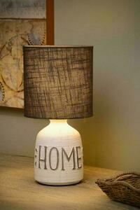 Lampă de masă Lucide COSBY alb ceramică bumbac 47503/81/31 small 2