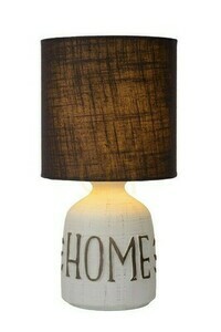 Lampă de masă Lucide COSBY alb ceramică bumbac 47503/81/31 small 0