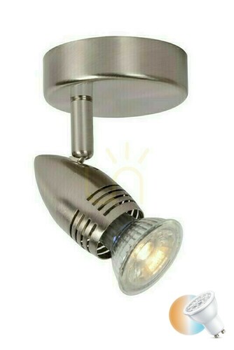 Verifica Aplica de perete Lucide CARO-LED argintie LED GU10 5W 13955/05/12