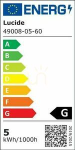 Aplica de perete Lucide CARO-LED argintie LED GU10 5W 13955/05/12 small 4