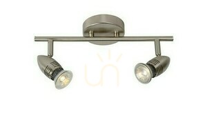 Spot LED Lucide CARO-LED argintiu metal GU10 2x5W 13955/10/12 small 5