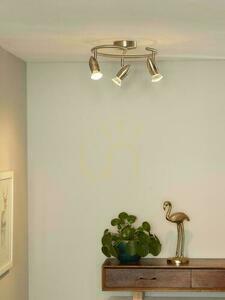 Spot LED Lucide CARO-LED 3xGU10 argintiu metal 31 cm 13955/14/12 small 2