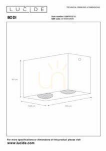 Plafonieră LED Lucide BODI alb 2xGU10 CCT 09101/02/31 small 3