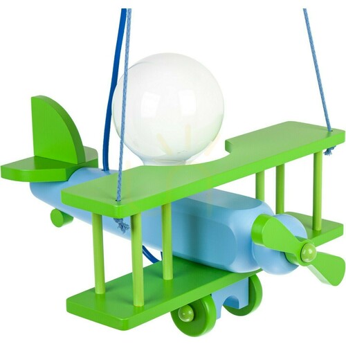 Verifica Pendul pentru copii Hellux Avion Mic 1041014, verde/albastru deschis