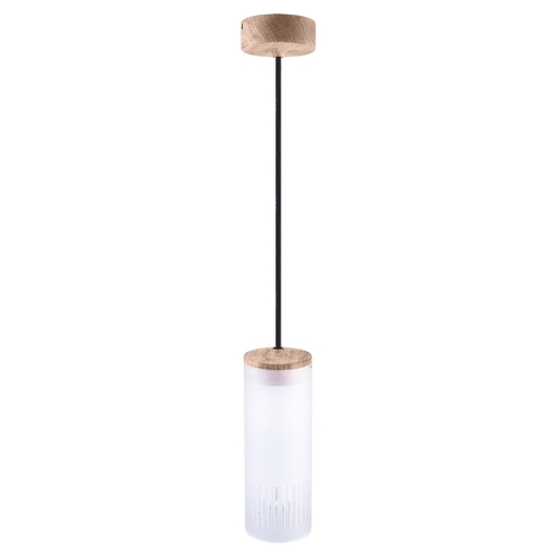 Verifica Lampă suspendată BARREL-1 din stejar, cablu negru