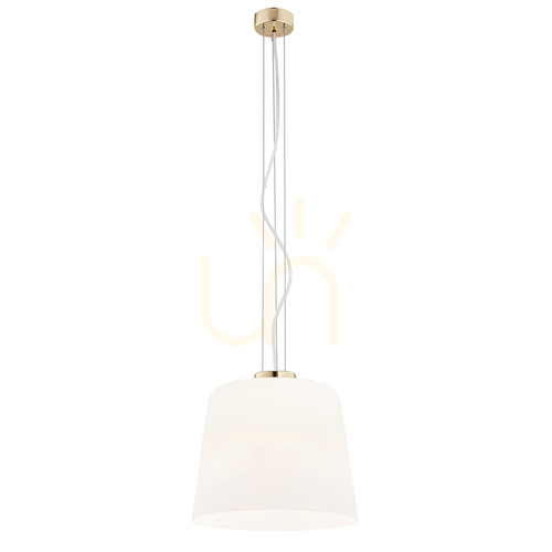 Verifica Lampă suspendată ARGON BERKLEY, opal mat, alamă, E27, SKU 4689