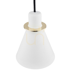 Lampa suspendata ARGON BEVERLY alba alamă E27 SKU 4680 small 3