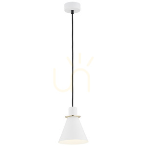 Lampa suspendata ARGON BEVERLY alba alamă E27 SKU 4680 small 0