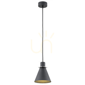 Lampa suspendată ARGON Beverly negru crom E27 SKU 4688 small 0