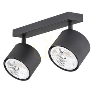 Plafoniera ARGON Clevland 2xGU10 negru reglabil 1032 BZ small 3