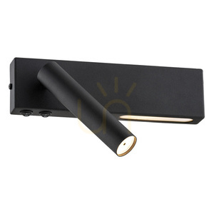 Lampa de perete ARGON Jasper neagră, oțel, G9, 1035 small 0