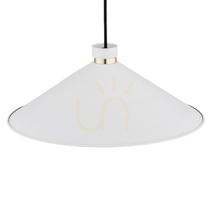 Lampa suspendata ARGON NASHVILLE alb alamă E27 400 mm SKU 4693 small 2