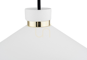 Lampa suspendata ARGON NASHVILLE alb alamă E27 400 mm SKU 4693 small 3