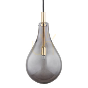 Lampă suspendată ARGON Oakland fumuriu, structură neagră, G9, SKU 4716 small 2