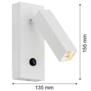 Lampă de perete ARGON ROCK albă G9 1x6W SKU 4730 small 2