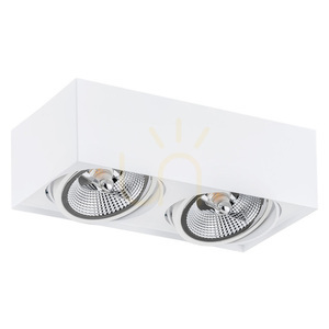 Plafonieră Argon Rodos Plus 2xGU10 albă reglabilă 300 mm 1048 BZ small 1