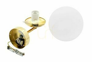 Aplică ARGON SATELITE PLUS opal mat alamă E27 IP44 SKU 4744 small 9