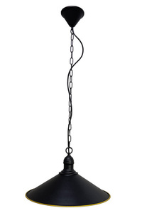 Lampă suspendată pentru mansardă Jet Black E27 60W, o lampă modernă deasupra insulei small 4
