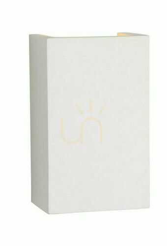 Verifica Aplica perete Lucide GIPSY alb gips G9 18 cm 35201/18/31